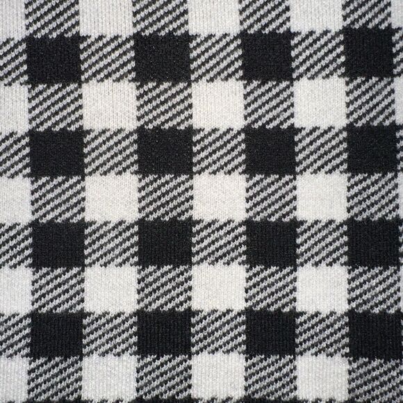 Talbots Buffalo Check Cardigan Sweater Women's Plus 1X NWT Plaid Wool Blend Open - Picture 4 of 13